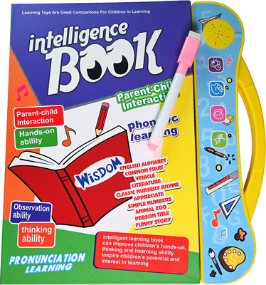 ASHIKIDS Intelligence E-Book: Learning Sound Book for Children 3+ Years(Multicolor)