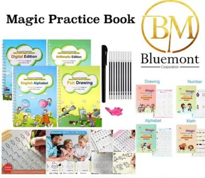 ashaworld Magic Book: Letters and Logic Activity Pack(Multicolor)