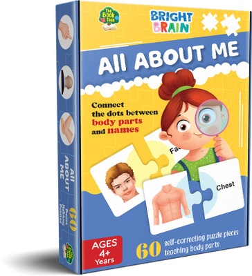 THE BOOK TREE My Body Puzzle – 60 Self Correcting Puzzle(Multicolor)