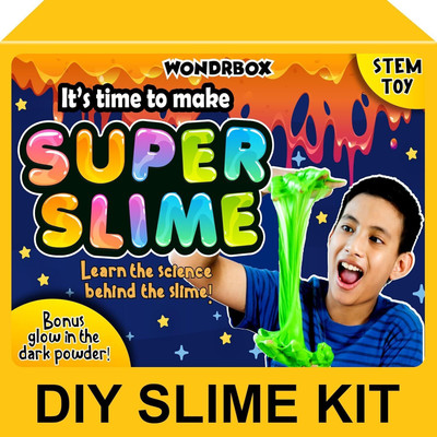 TRICKS TOY WONDRBOX Super Slime Science Experiment Kit for Kids(Multicolor)