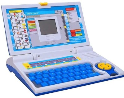 AMYCAUR Educational Computer ABC/123 Learning Kids Laptop with LED Display Learning Toy(Multicolor)