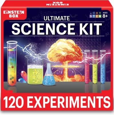 Einstein Box Science Experiment Kit | Chemistry Kit Toys for Boys and Girls Aged 6-12 Years  (Multicolor)