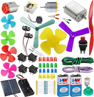NEXT GEEK School Science Project Kit DC Motor kit 70+ Experiment STEM(Multicolor)