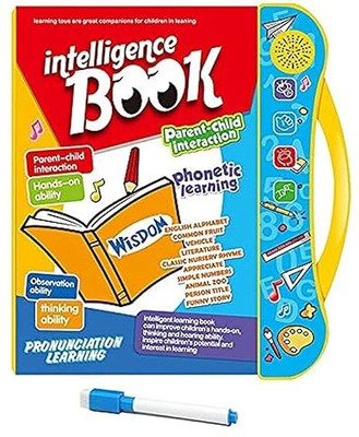 Bazaar Interactive Learning E-Book Kids English Alphabets Numbers Stories Rhymes(Multicolor)
