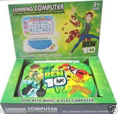 Prapti Mart Mini Study Game Laptop Toy Kids with Music and Alphabet Sound Toys(Multicolor)