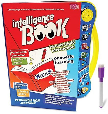 N J FASHION HUB Intelligence Phonetic Learning E-Book|Activity ,Nursery Rhyme(Multicolor)
