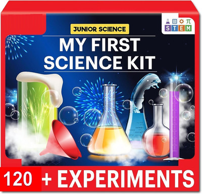 Baba Fab My First Science Kit, 120+ Educational Experiments for Curious Young Minds(Multicolor)