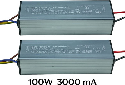 ASTER LITE 100W LED Driver For Street Light and Flood Light 3000mA (Pack of 2) LED Driver