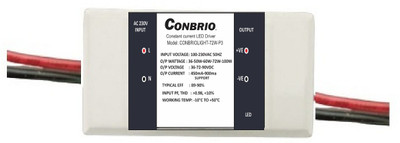 Conbrio Electro 50W LED Driver 600mA LED Driver
