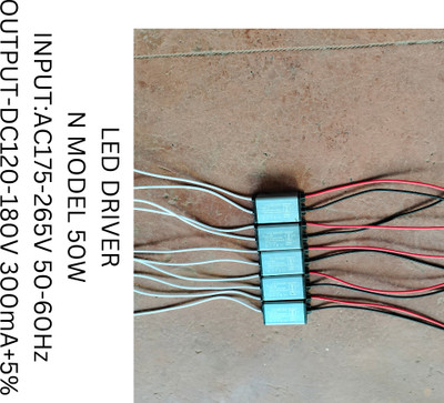 TM&W 50w 300ma Driver for Street Light & Flood Light 300mA pack of 5 pcs LED Driver