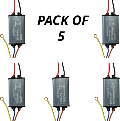 Electronics Crafts PACK OF 5 50Watts, 300mA, LED Flood Light Driver LED Driver