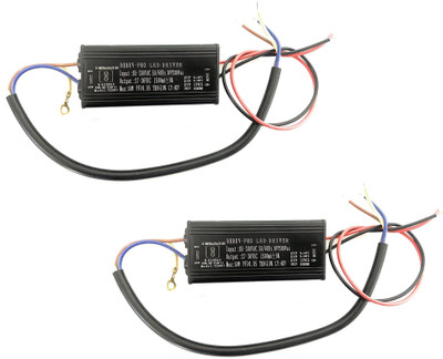 InkOcean 50W Power Supply IP65 1500mA LED Driver 85-380V AC (Grey) - (Pack of-2) LED Driver