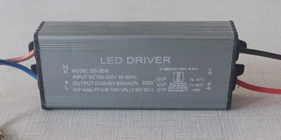 Ansh Enterprise 36W-600mA, LED Driver Pack of 1 LED Driver