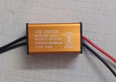 Ansh Enterprise 50W-300mA LED Driver Pack of 2 LED Driver