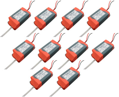 TB Technobeam 12W BIS Certified Isolated Led Driver 36V-300 mA With Red & Black Wire Pack - 10 LED Driver