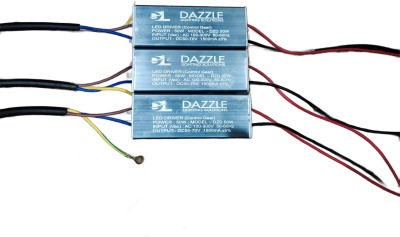 DAZZLE 50w Driver for Street Light & Flood Light 1500mA Pack of 3 LED Driver