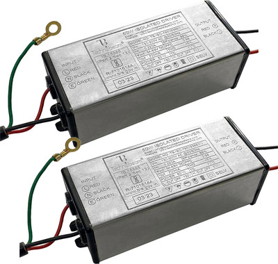 TB Technobeam 50W BIS Certified Isolated Led Driver 63V-750 mA With Red & Black Wire Pack of 2 LED Driver