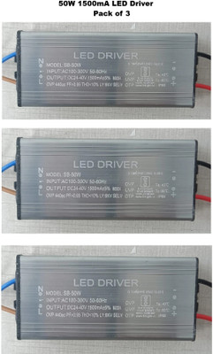 Ansh Enterprise 50W-1500mA LED Driver Pack of 3 LED Driver