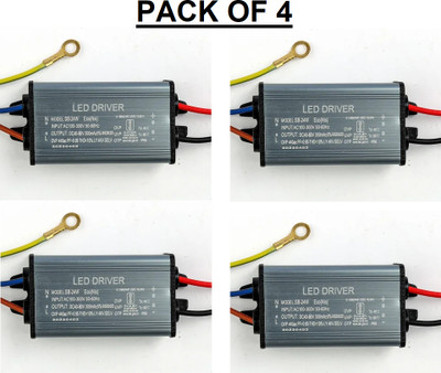 3REE PACK OF 4 50Watts 300mA LED Flood Light Driver LED Driver