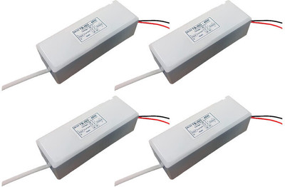 TB Technobeam 40W BIS Certified Isolated Led Driver 36V-1000 mA With Red & Black Wire Pack - 4 LED Driver