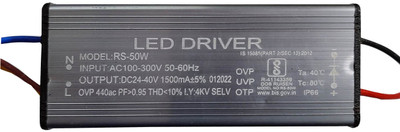 Rajdeep LED Potted Driver 50w 1500mA (Pack of 4) LED Driver