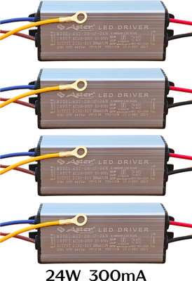 ASTER LITE 24W LED Driver 300mA For Street Light and Flood Light (Pack of 4) LED Driver