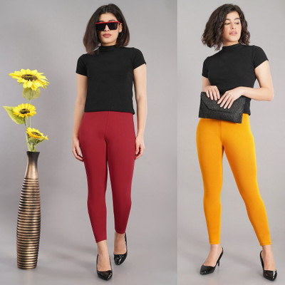 Shsuvia Ankle Length Western Wear Legging(Multicolor, Solid)