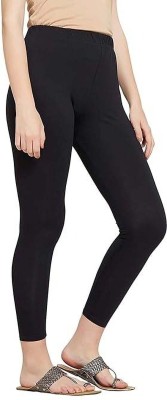 SRK Ankle Length Western Wear Legging(Black, Solid)