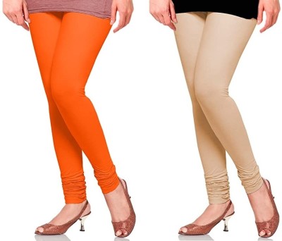 Zkurti Churidar  Ethnic Wear Legging(Multicolor, Solid)