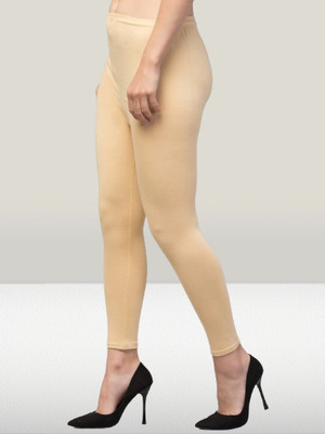 MMPP Western Wear Legging(Beige, Solid)