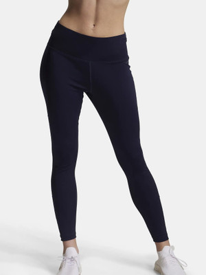 JOCKEY Ankle Length  Western Wear Legging(Dark Blue, Solid)