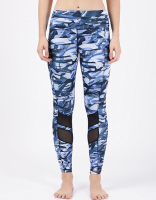 JOCKEY Ankle Length Western Wear Legging(Dark Blue, Printed)
