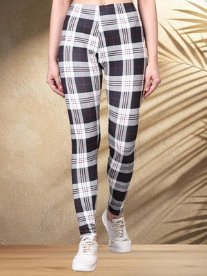 HouseOfCommon Ankle Length Western Wear Legging(Black, White, Printed)