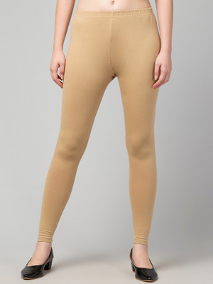 Style Access Ankle Length Western Wear Legging(Pink, Solid)