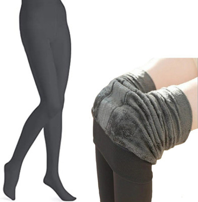 AlexVyan Footed  Western Wear Legging(Grey, Solid)