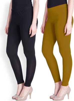 Lyra Ankle Length  Ethnic Wear Legging(Multicolor, Solid)