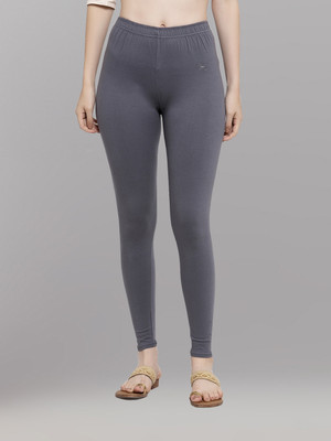 Style Access Ankle Length Ethnic Wear Legging(Grey, Solid)