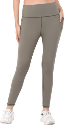 AMOUR SECRET Ankle Length Western Wear Legging(Light Green, Printed)