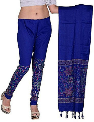 Outer Wear Ayam Exports Ankle Length  Western Wear Legging(Blue, Printed)