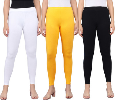 NGT Ankle Length Western Wear Legging(Multicolor, Solid)