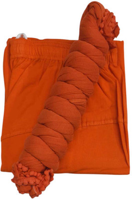 SAHINADUPATTA Churidar Length Ethnic Wear Legging(Orange, Solid)