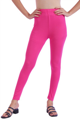 Aurelia Western Wear Legging(Pink, Solid)