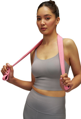 sherox Airloom Slate Bra Top Women Sports Lightly Padded Bra(Grey)