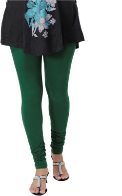 Ankita Ethnic Wear Legging(Dark Green, Solid)