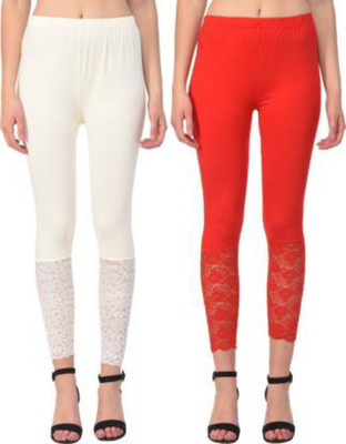 sr enterprises Churidar  Ethnic Wear Legging(Multicolor, Solid)