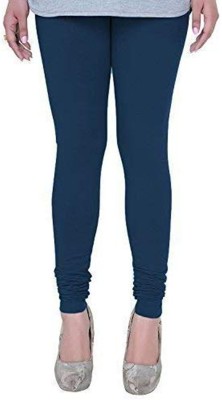 af fashion Churidar  Western Wear Legging(Blue, Solid)