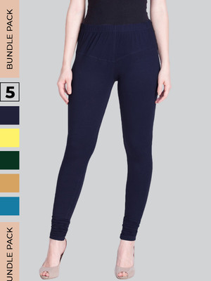 Lyra Churidar  Ethnic Wear Legging(Multicolor, Solid)