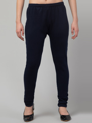 Style Access Winter Wear Legging(Black, Solid)