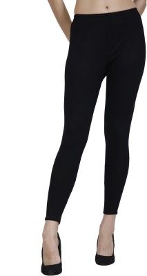 VIFAB Ankle Length  Ethnic Wear Legging(Black, Solid)