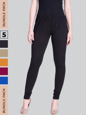 Lyra Churidar  Ethnic Wear Legging(Multicolor, Solid)